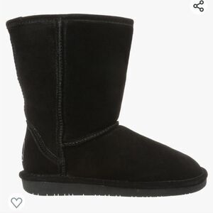 BEARPAW WOMEN'S CLASSIC WINTER SLIP ON BOOTS, LIGHTWEIGHT SUEDE BOOTS